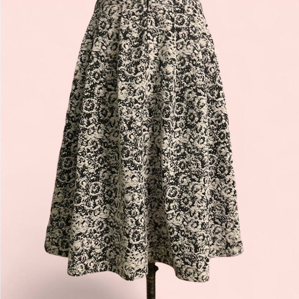 Haute Couture Brocade A-Line Skirt